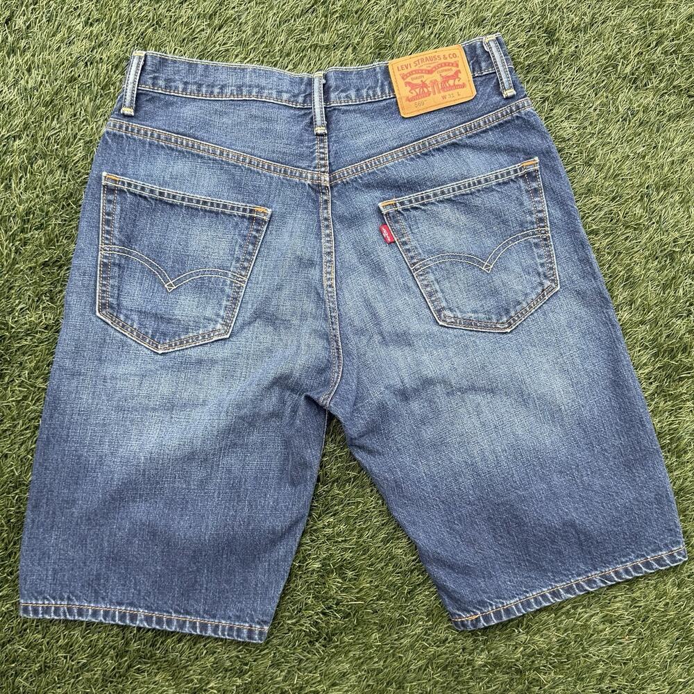 Levi’s 569 Loose Straight Denim Shorts Men’s 31 Y2K Skater Baggy Jorts
